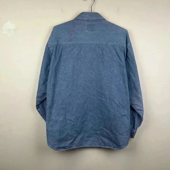 Vintage QUIZZ Denim Shirt with Embroidery Western - Picture 3 of 8